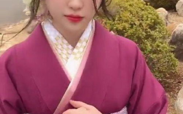 身穿和服中国小姐姐照片,感受传统与现代的完美融合